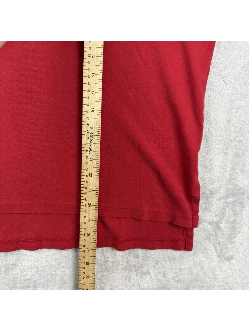 VTG Polo Ralph Lauren Men Polo Shirt Red Pony Size L Classic fit Business Casual